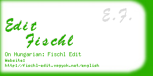 edit fischl business card